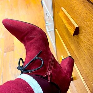 Allegra suede shoes— worn twice